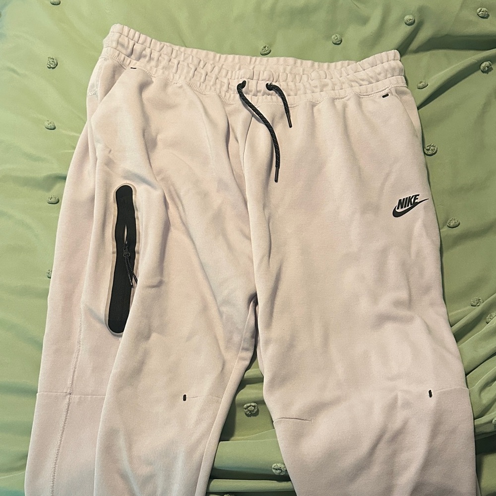 Nike light purple Joggers with Black Details